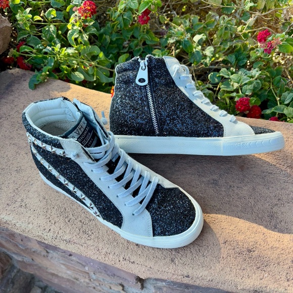 Vintage Havana Leona High Top Wedge Sneaker - Picture 2 of 9